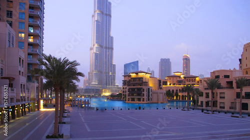 Canvas Print Photo from iconic Dubai, United Arab Emirates