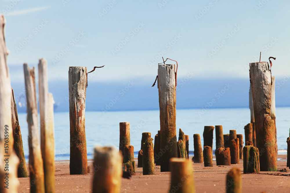 abandoned pier