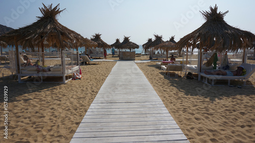 Photo of picturesque island of Ios on a summer morning, Cyclades, Greece