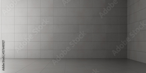 bare concrete wall / 3D Render Image