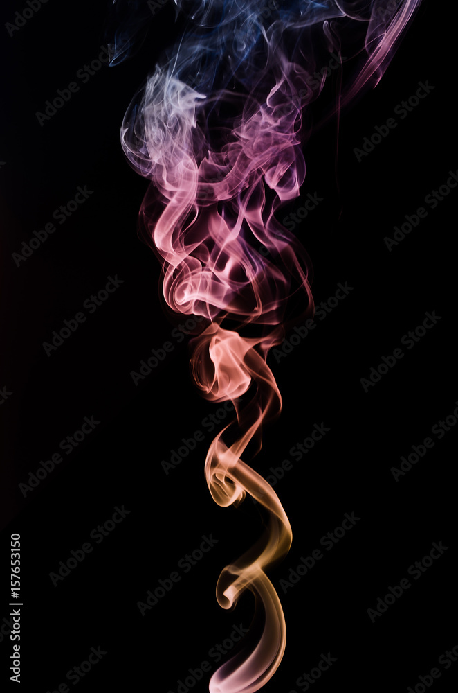 Abstract smoke isolated on dark background Abstract smoke isolated on dark background