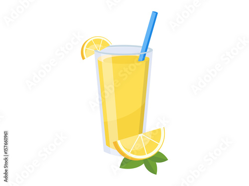 Lemon Fresh juices glass icon
