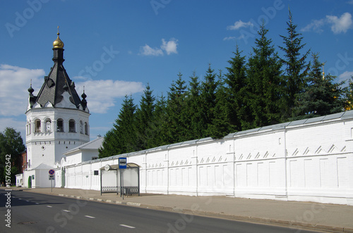 KOSTROMA, RUSSIA - July, 2016: View of Bogoyavlensko-Anastasiin monastery in Kostroma photo