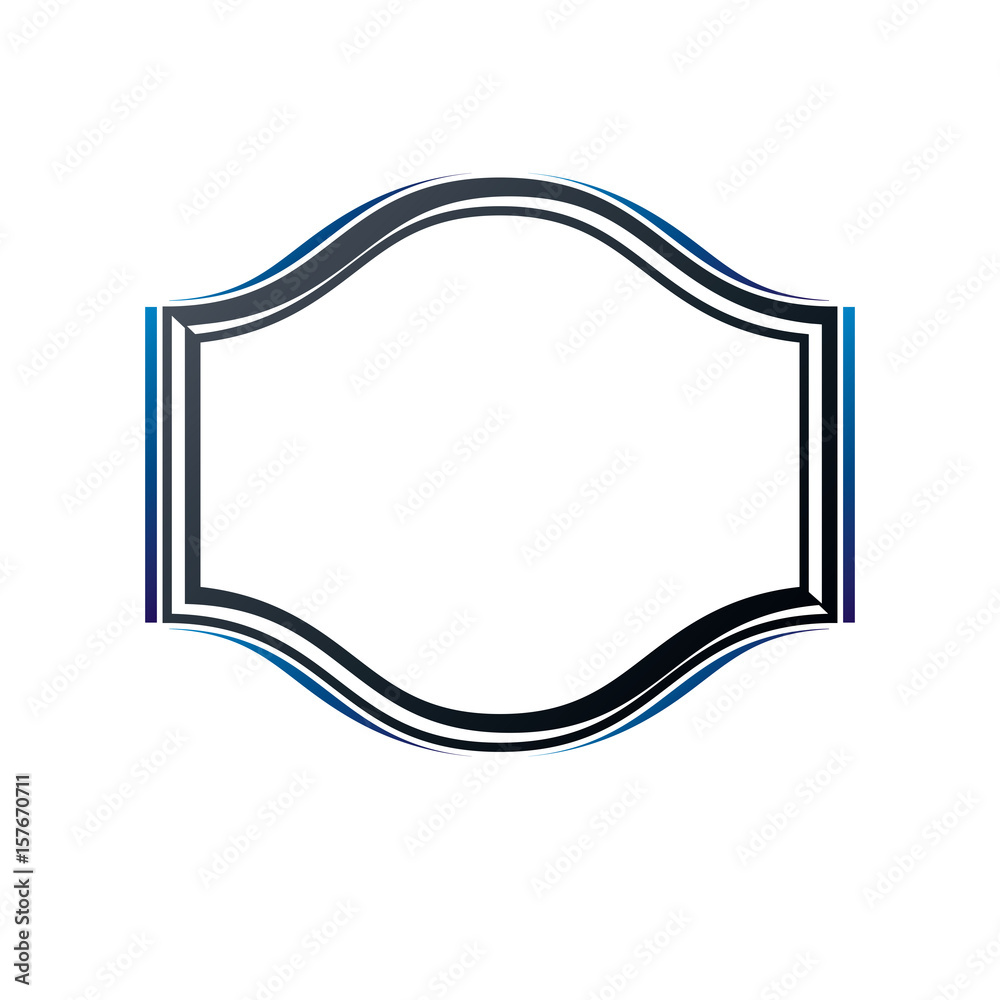Luxury frame with empty copy-space, vector illustration. Luxury frame with empty copy-space, vector illustration.