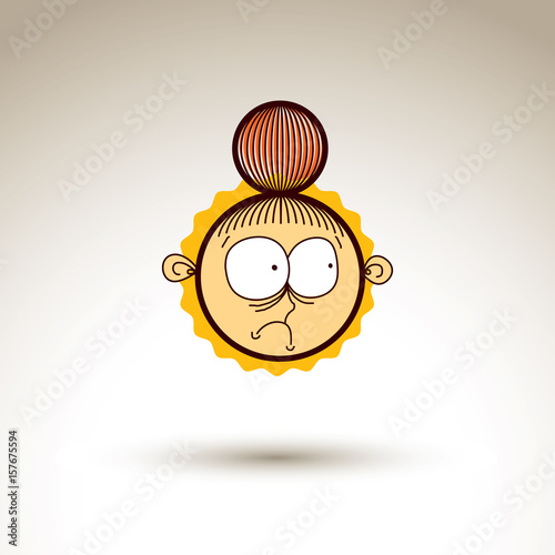 Vector simple illustration ...