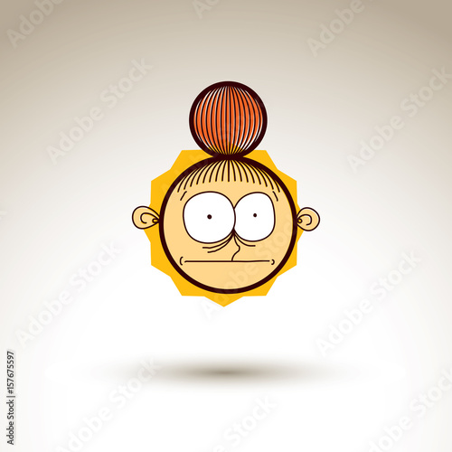 Vector graphic art drawing ...