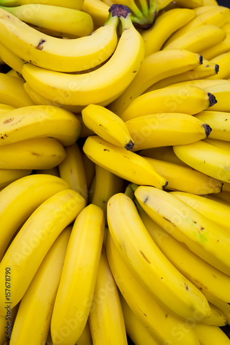 Texture of bananas