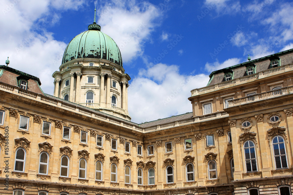 The Hungarian National Gallery in Buda Castle, Budapest, Hungary