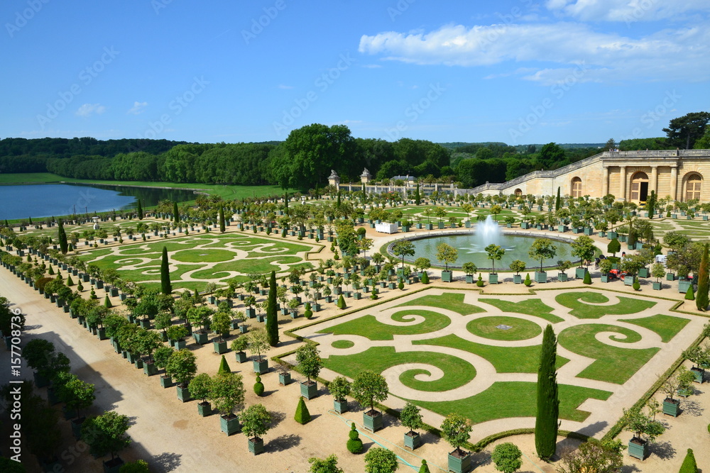 Paris - château de Versailles gardens (orangerie)