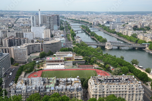 Paris - panorama from Eiffel Tower
