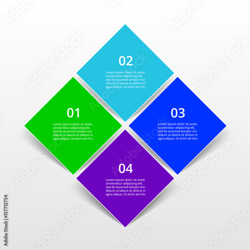 Vector business template for presentation. © rose8mary