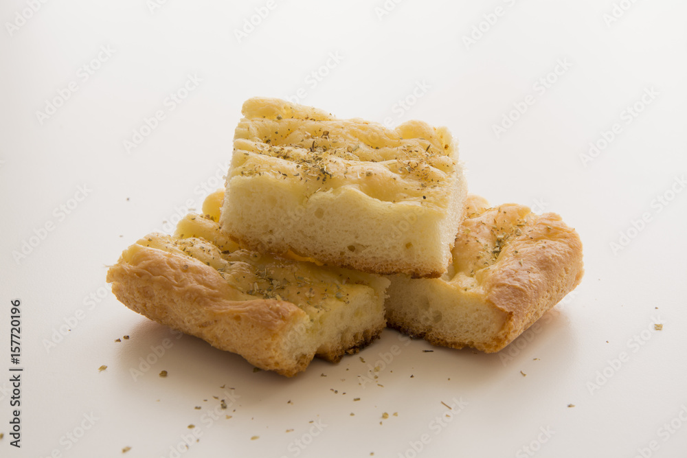 Focaccia, mediterranean homemade bread