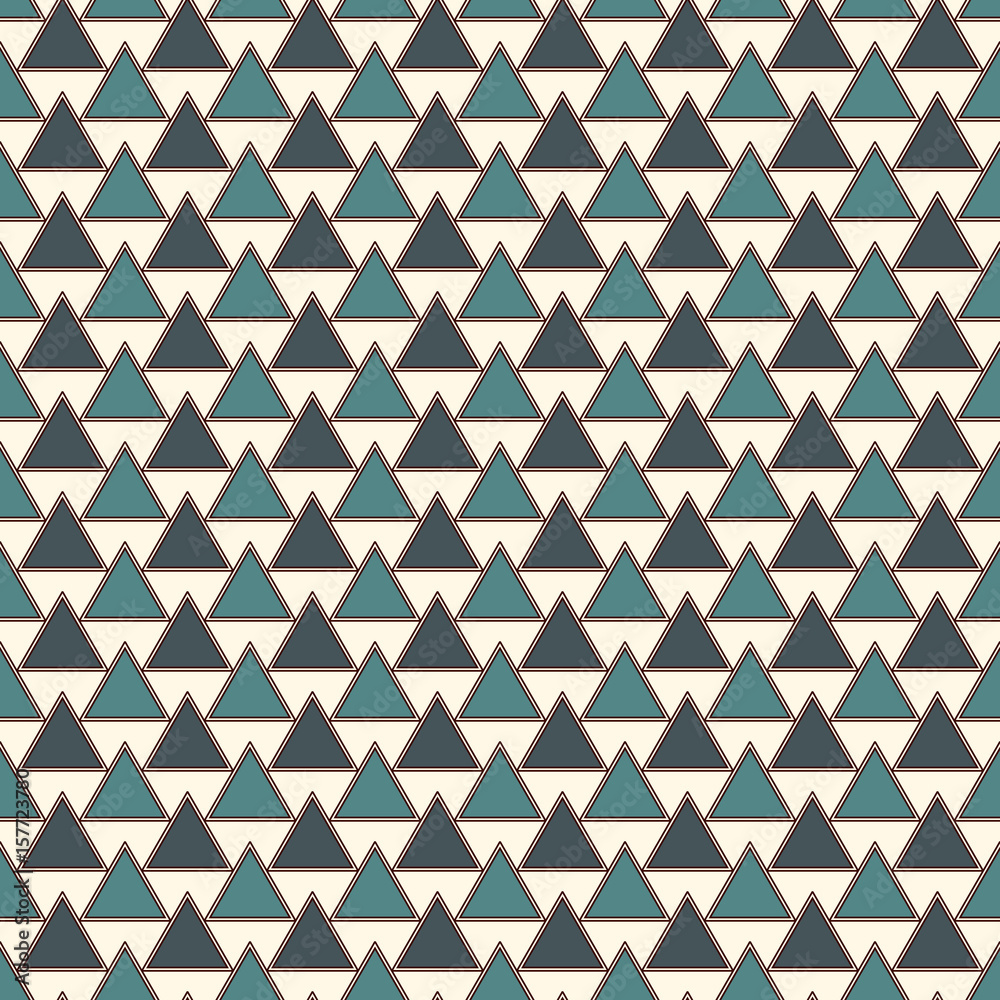 Repeated triangles background. Simple abstract wallpaper with geometric figures. Seamless surface pattern Repeated triangles background. Simple abstract wallpaper with geometric figures. Seamless surface pattern