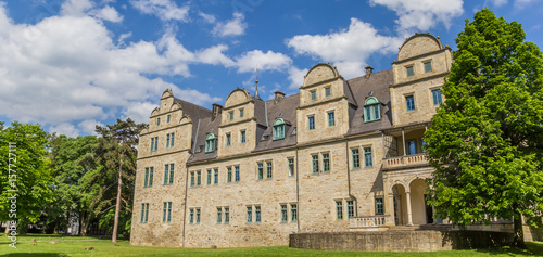 Panorama of the castle of Stadthagen