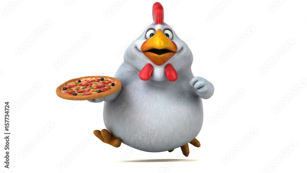 Fun chicken - 3D Animation