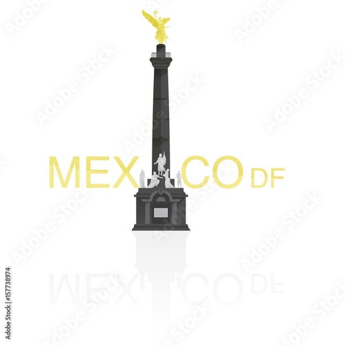 EL ÁNGEL DE LA INDEPENDENCIA. Mexico DF. Mexico.
historic places of America.