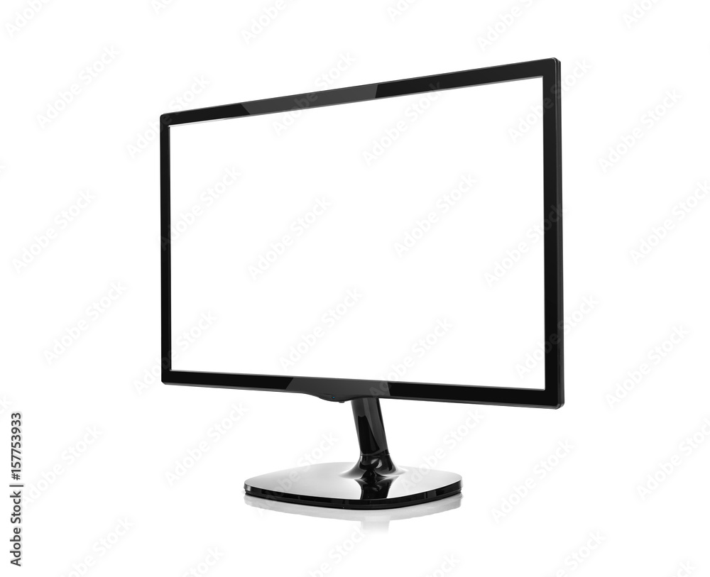 Computer monitor or TV isolated. Computer monitor or TV isolated.