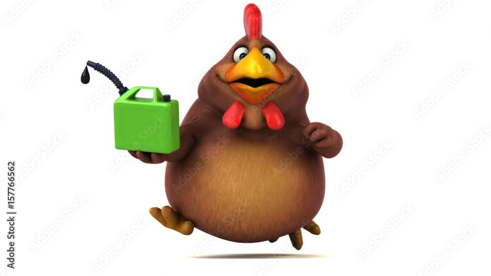 Fun chicken - 3D Animation Fun chicken - 3D Animation