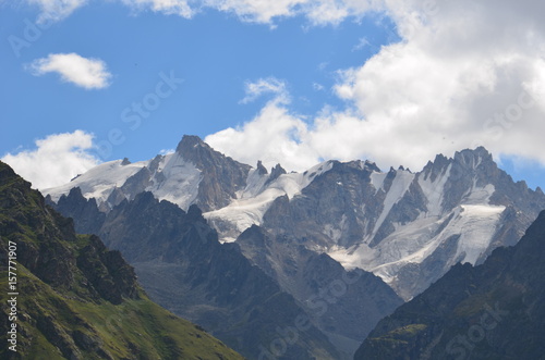 in the foothills of Mount Elbrus