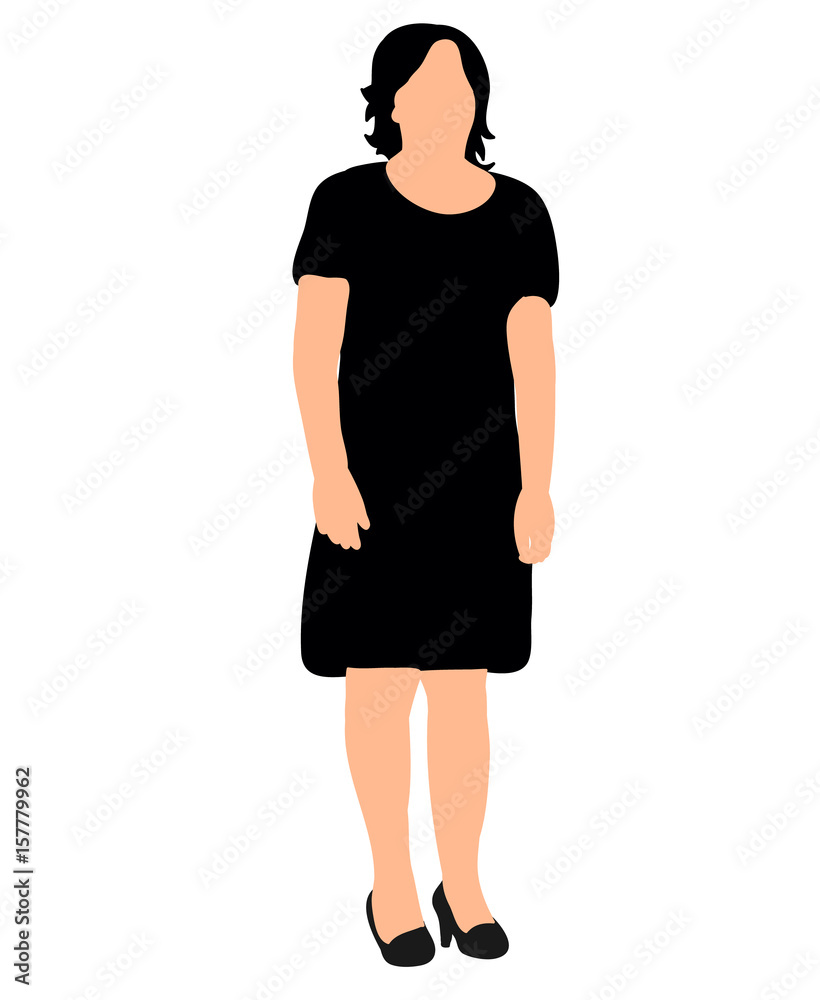 Fototapeta premium Woman silhouette 