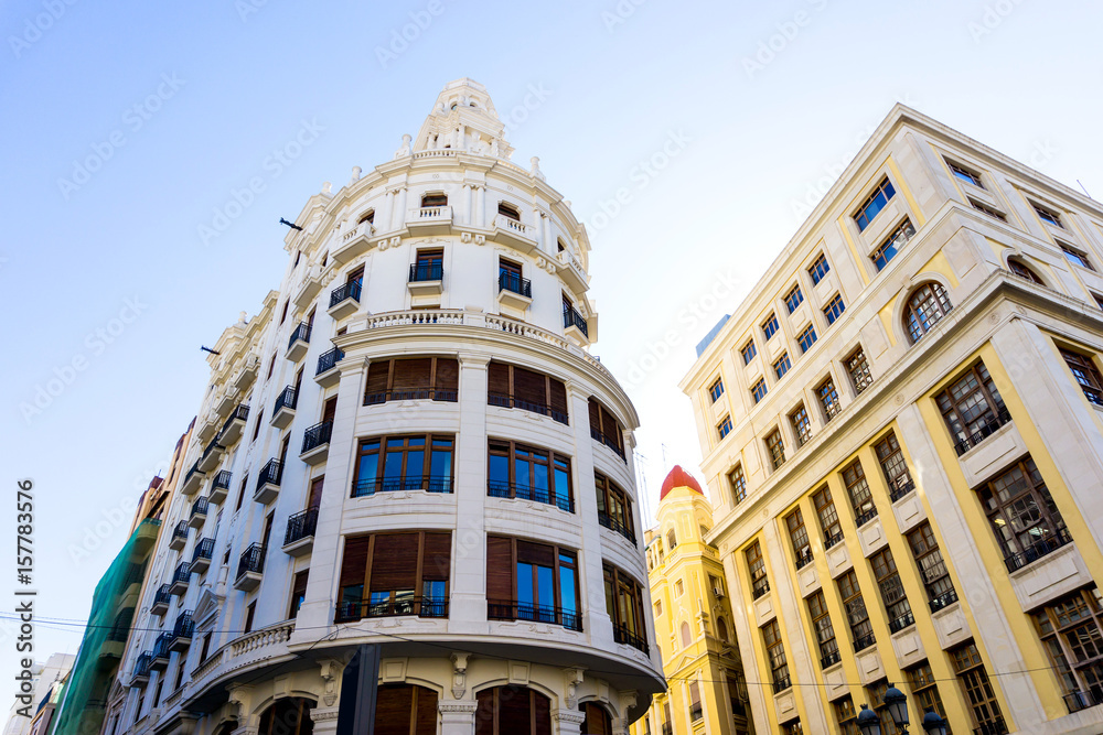 street view of downtown valencia, is Spain's third largest metropolitan area, with a population ranging from 1.7 to 2.5 million.