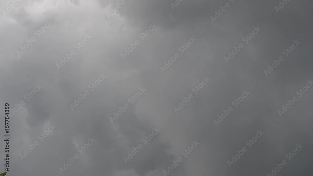 Dark storm clouds fly across the sky Dark storm clouds fly across the sky