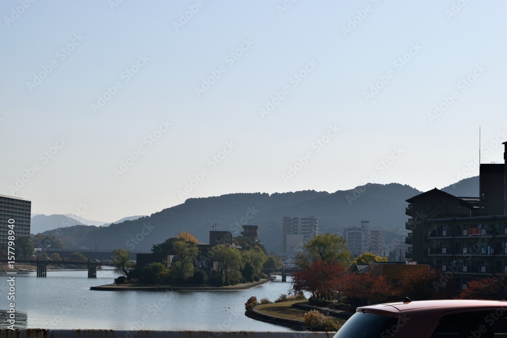 Naklejka premium 中之島公園