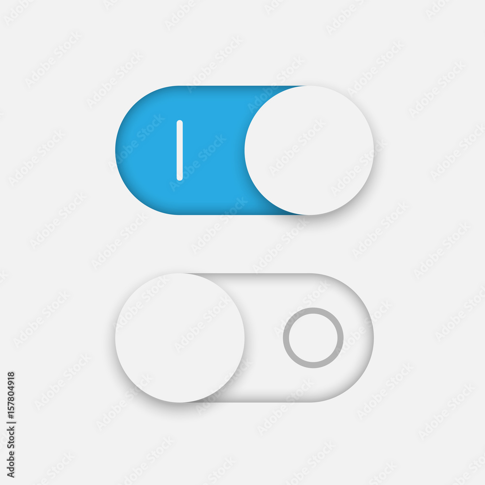 On and Off toggle Switcher On and Off toggle Switcher