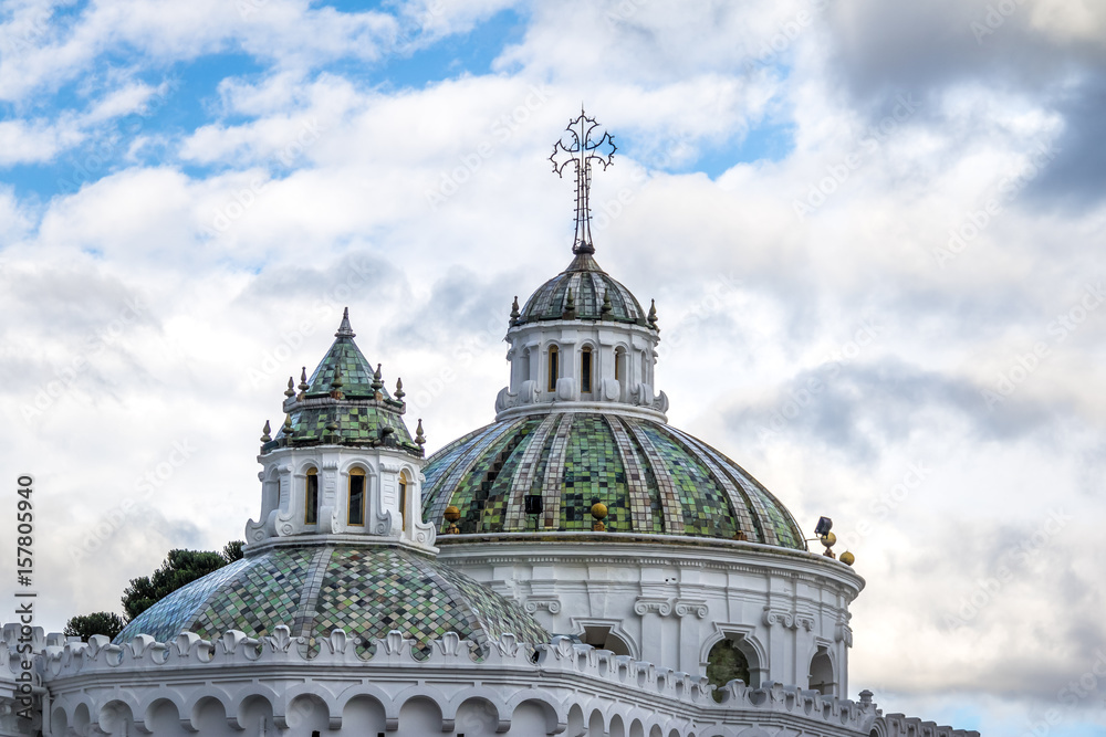 Dome of Metropolitan Cathedral - Quito, Ecuador