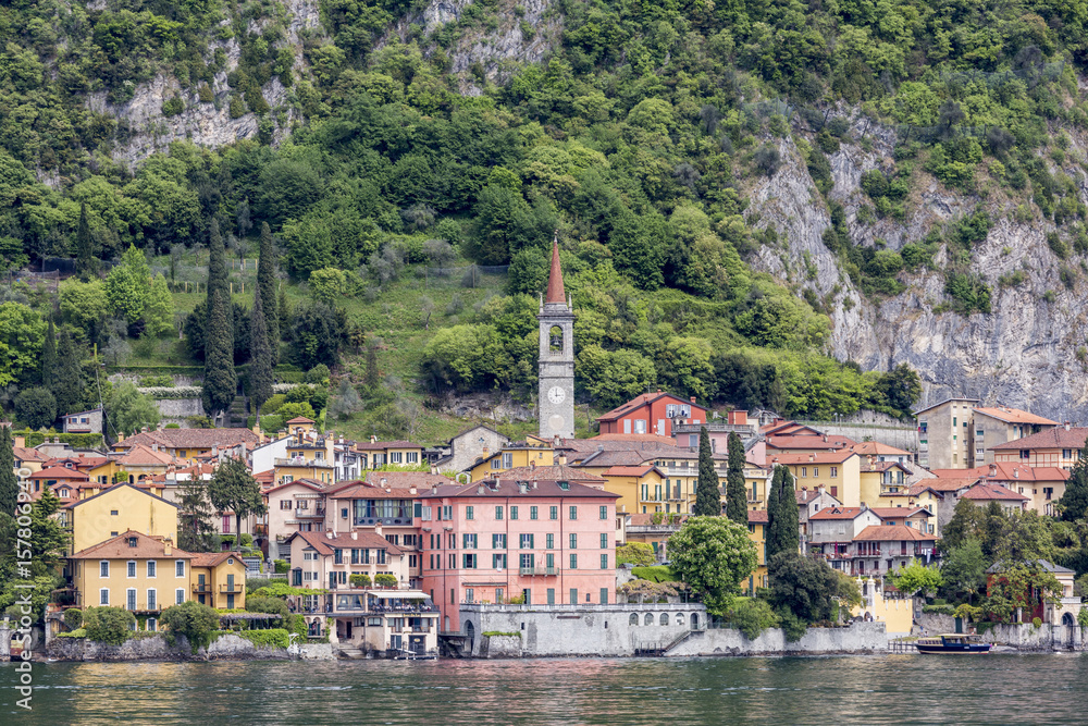The little town of Varenna, Lake Como, Lombardy, Italy.