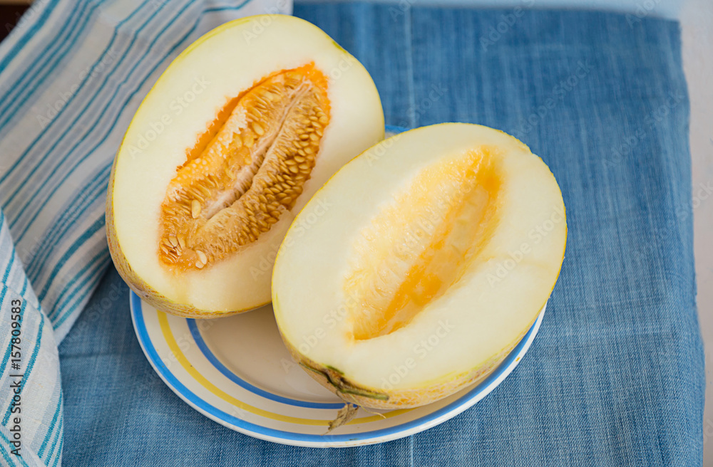 Sweet Yellow Melon Slices Healthy Food
Sweet Yellow Melon Slices Healthy Food