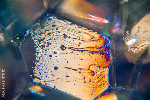 Soap Bubbles Colors Background 