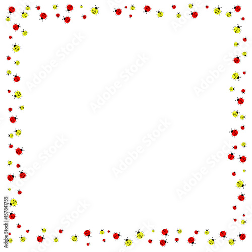 lady bugs frame