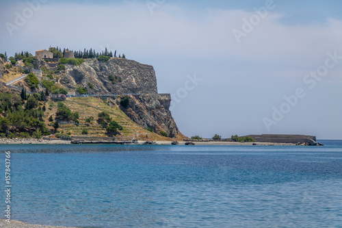 Принти на полотні Mount and Santuario della Madonna del Mare (Sanctuary of Our Lady of the Sea) -