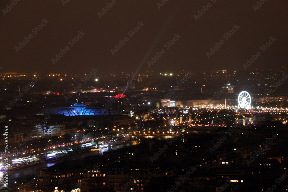 Vistas París desde la Torre Eiffel
