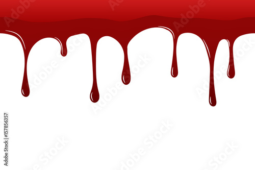 Seamless pattern of blood. Vector illustration.