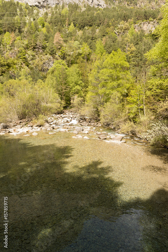 Hiking in torla ordesa  pyrenees of huesca