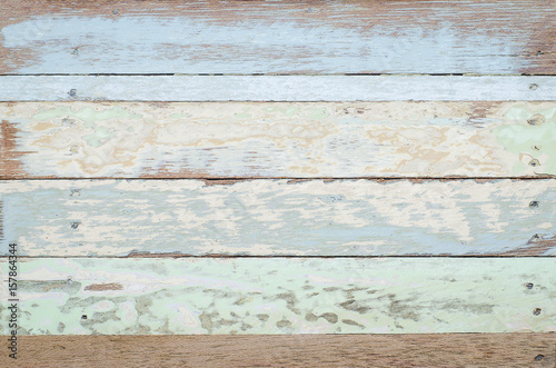 Blue vintage wooden texture background