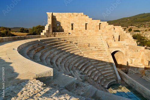 The assembly hall of the Lycian League in ancient city Patara. Turkey photo