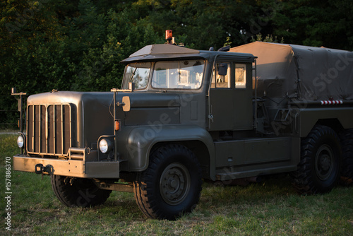 US troops transportation vehicle 