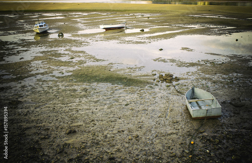 Sea shore boats