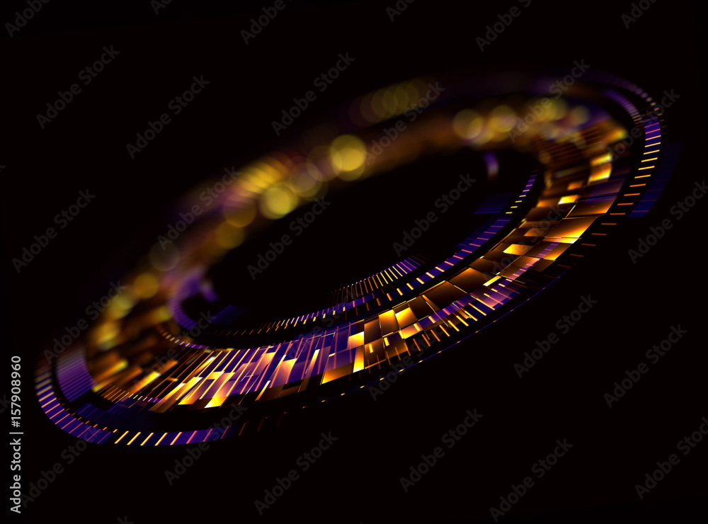 Abstract background. luminous swirl. Elegant glowing circle. Bright spiral. Glow ribbon. Empty space. .Sparkling particle. Space tunnel. Glossy orbit. Colorful ellipse. Glint galaxy. Oval stage