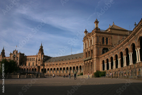 Spanish Square in Seville Spain