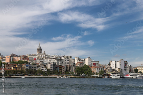 Karakoy and Galata Tower in Istanbul City © EvrenKalinbacak