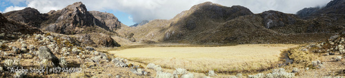 Lagoon dry, moor of the rabbits 