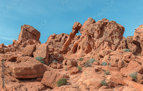 Arch in the shape of an elephant in Valley of Fire