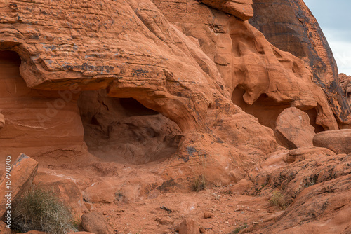 Rock desert in Valley of Fire