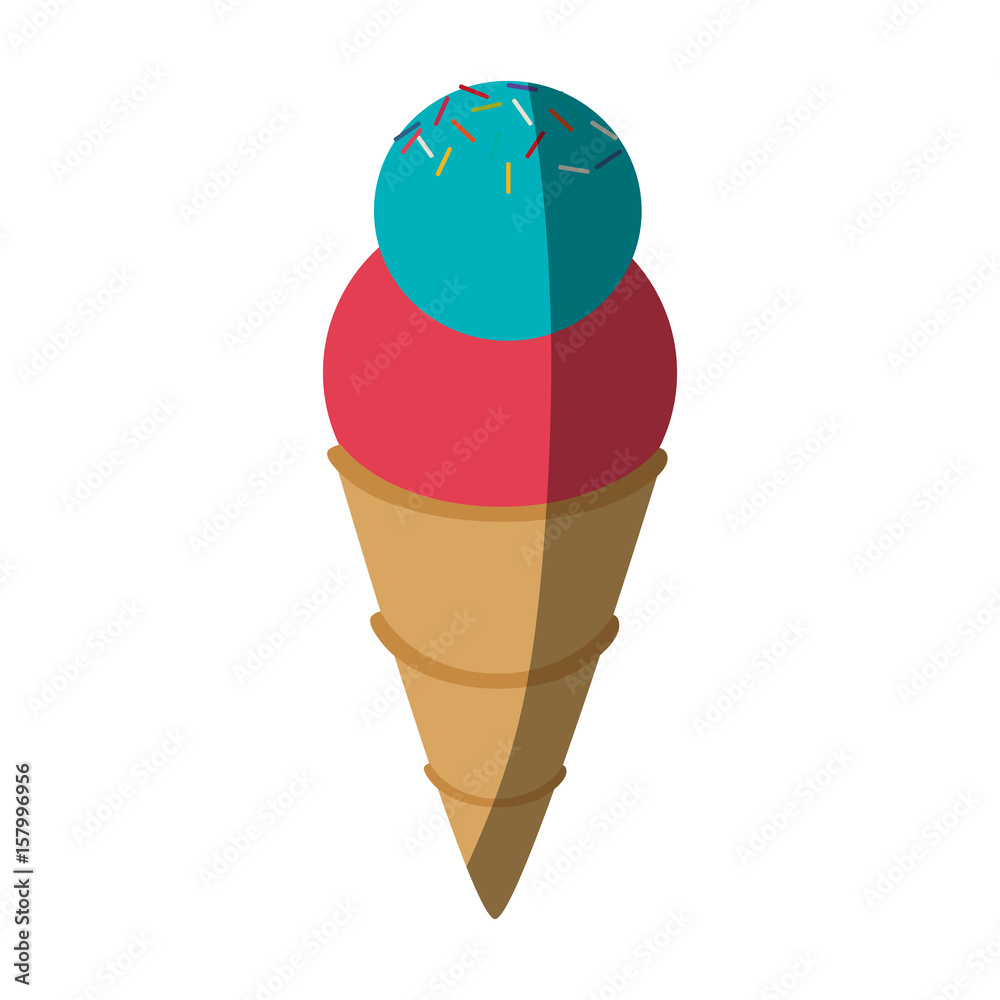 ice cream cone icon image vector illustration design ice cream cone icon image vector illustration design