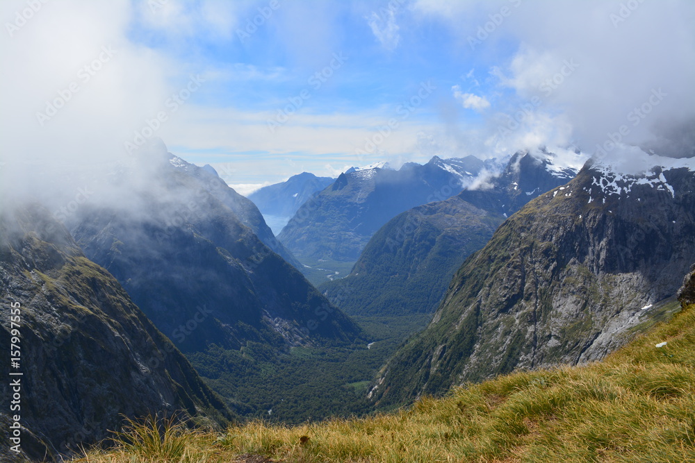 Naklejka premium Milford Sound