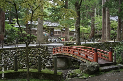 日本の有名な寺の永平寺